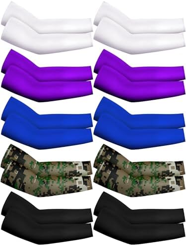 10 Pairs Arm Sleeves for Kids