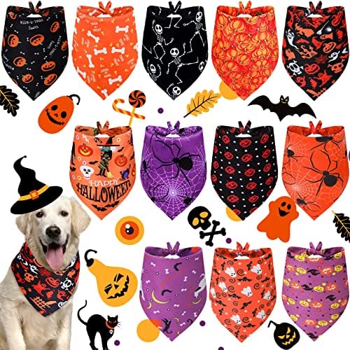 12 Halloween Pet Bandana