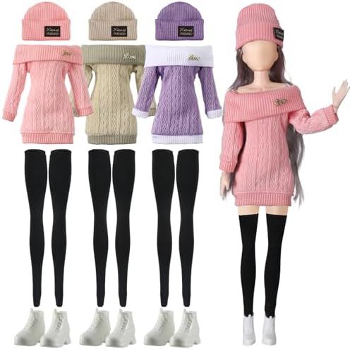 12 Pcs Doll Clothes