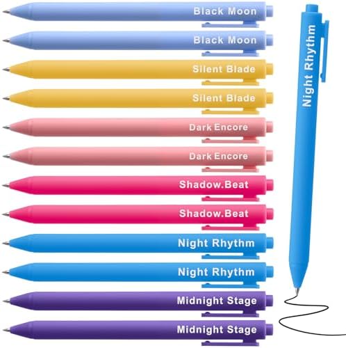 12 Pcs Kpop Inspired Gifts Gel Pen Set