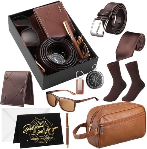 12 Pcs Mens Birthday Gift Set