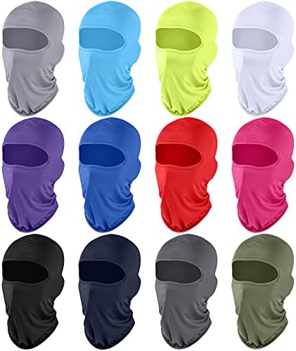 12 Pcs Ski Mask Balaclava Full
