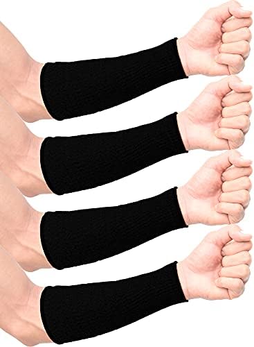 2 Pairs Forearm Sleeve for Men Women Arm Sun Protectors for Thin Skin