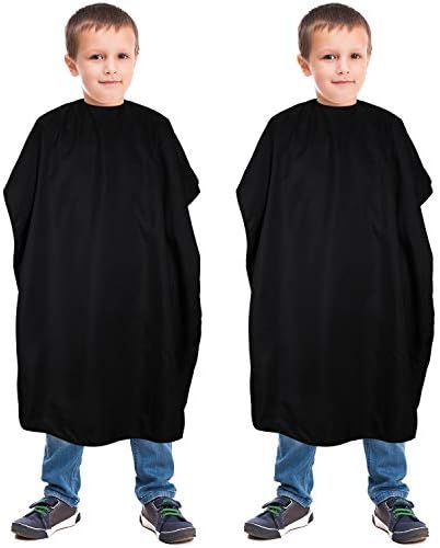 2 Pcs Kids Barber Cape Waterproof Hair Cutting Cape for Hair Stylist