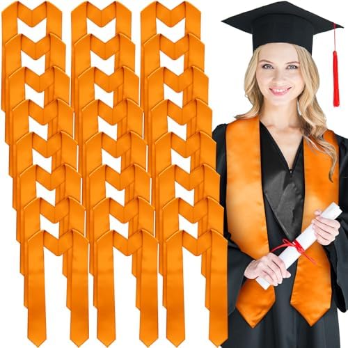 24 Pcs Graduation Stole Bulk Sublimation Blank 70 in