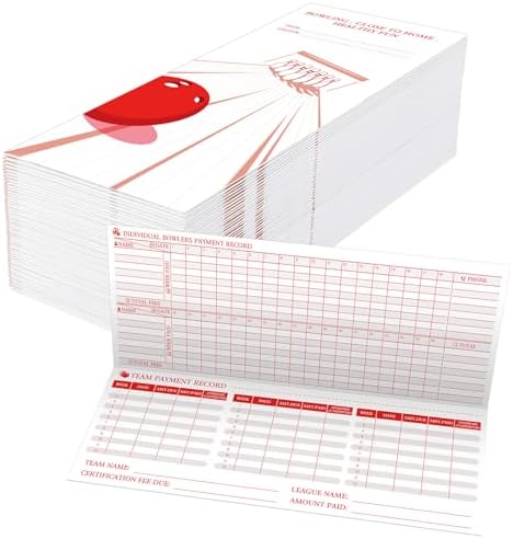 25/50/100/150 Pcs Bowling League Envelopes Bulk