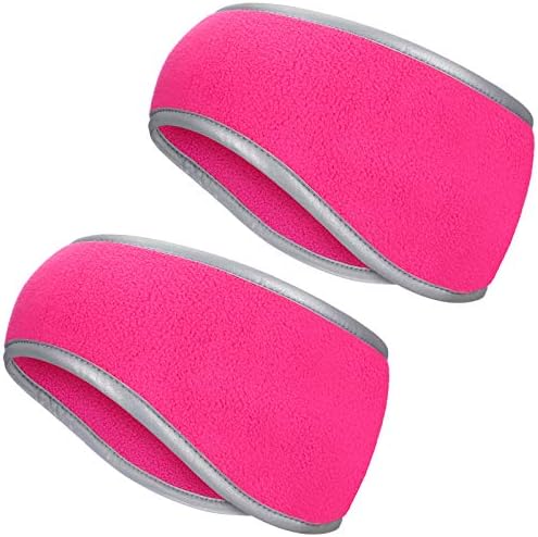 2Pcs Winter Running Ear Warmer Headband for Women Men