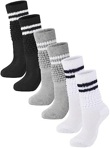 3 Pairs Slouch Socks