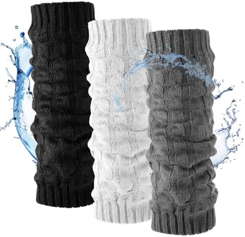 3 Pairs Waterproof Windproof Leg Warmers for Women
