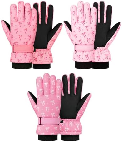 3 Pairs Winter Ski Gloves