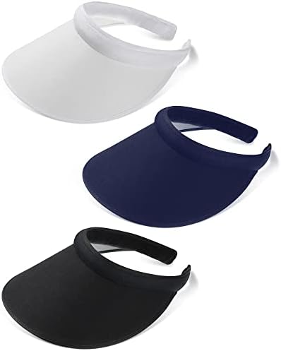3 Pcs Sun Visor for Women Sports Hat