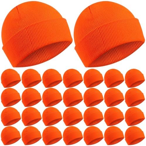 36 Pcs Beanie Blaze Hat Cuff Knit Cap for Men