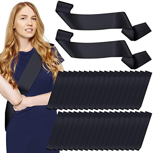 36 Pcs Satin Sash Blank Pageants Sash 2026