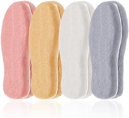 4 Pairs Sheepskin Wool Insoles