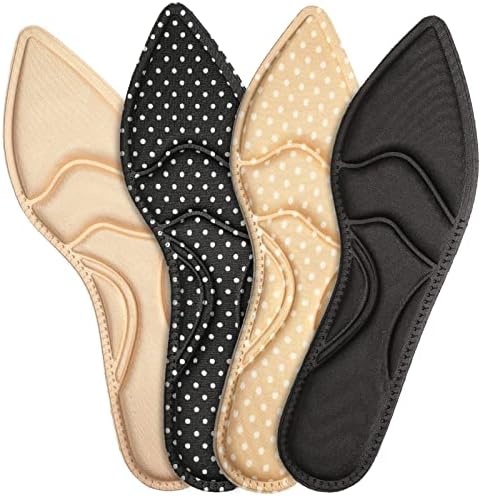 4 Pairs Women Shoe Insole Set Heel Inserts Bulk