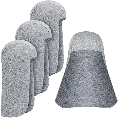 4 Pcs Hard Hat Sun Shade Cooling Skull Cap Sun Construction Neck
