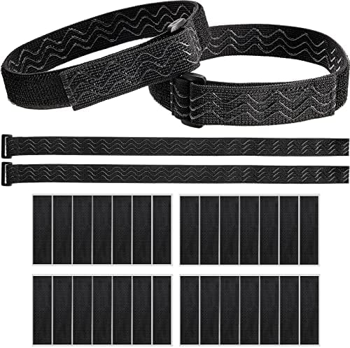 4 Pcs Knee Boot Straps Adjustable Elastic Boot Belts and Straps