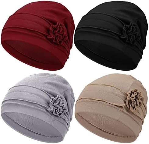4 Pcs Sleep Turban
