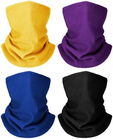 4 Pcs Winter Neck Warmers for Man