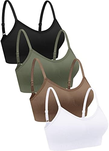4 Pcs Wireless Bralettes