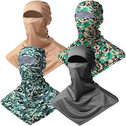 4 Piece Balaclava Face Mask Breathable Stylish Style