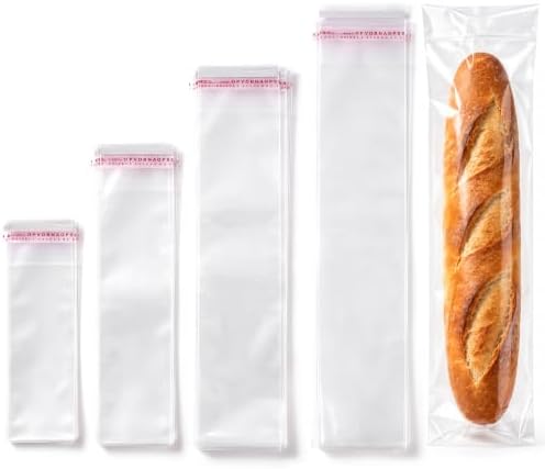 480 Pcs Clear Cellophane Bags Seal
