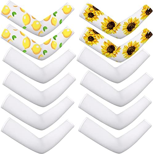 6 Pairs Sublimation Arm Sleeves