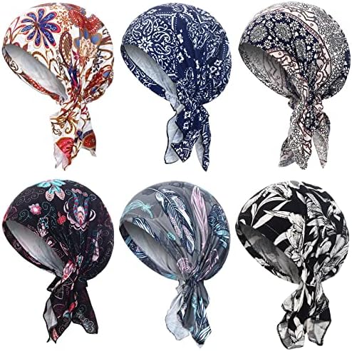 6 Pcs Chemo Headwear for Women Cute Color Modern Style