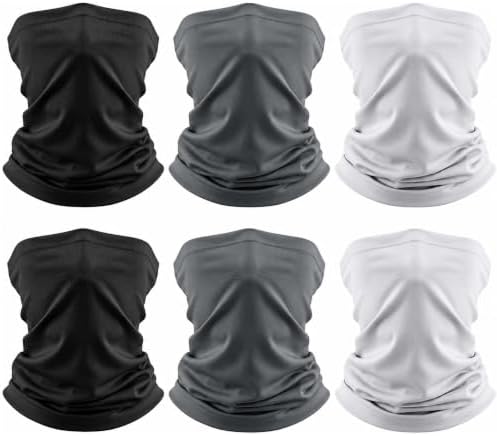 6 Pcs Winter Neck Gaiter Warmer