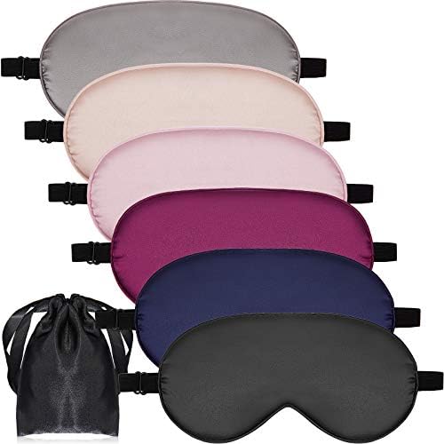 6pc Silk Sleep Mask