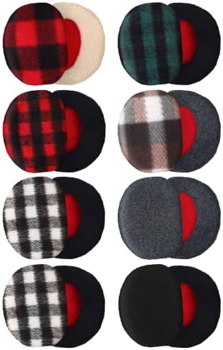 8 Pairs Women Bandless Earmuffs Ear Covers