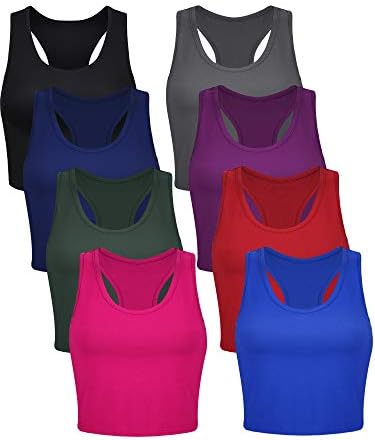 8 Pcs Crop Tank Top