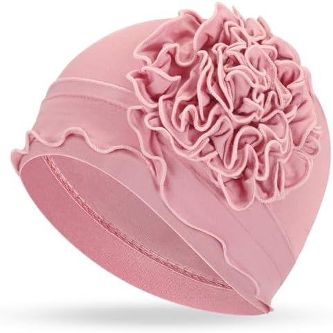 Cotton Cancer Headwear for Women Chemo Turban Elastic