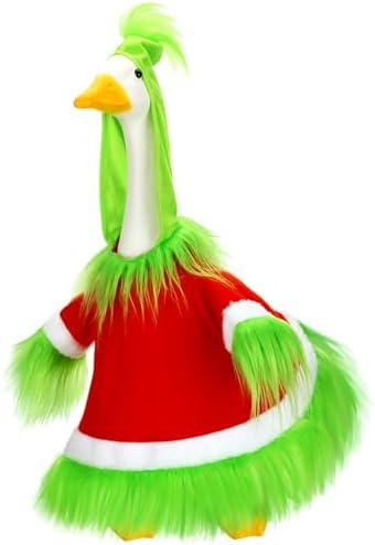 Funny Green Goose Costume 23in Santa Claus Porch Goose Outfit