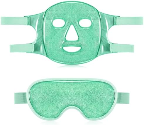 Gel Ice Face Eye Mask Cooling Face Eye Masks for Reducing Puffiness