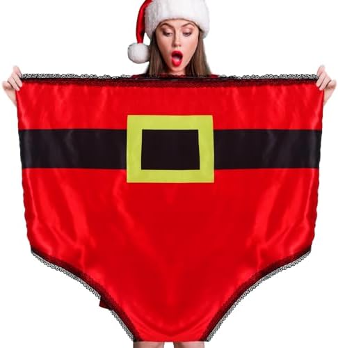 Granny Panties Funny Gag Gift Santa Underwear Adults