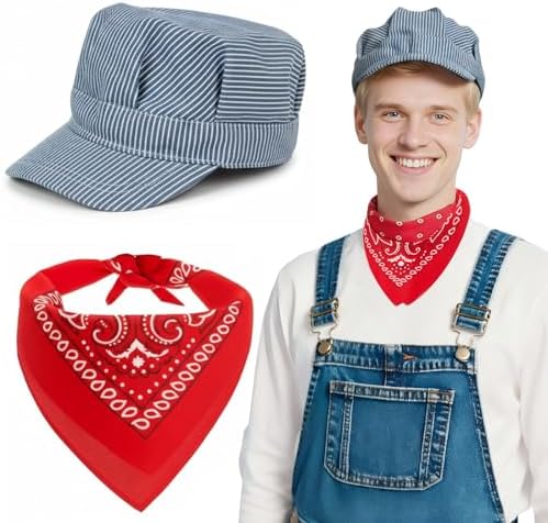 Halloween Train Conductor Costume Kit