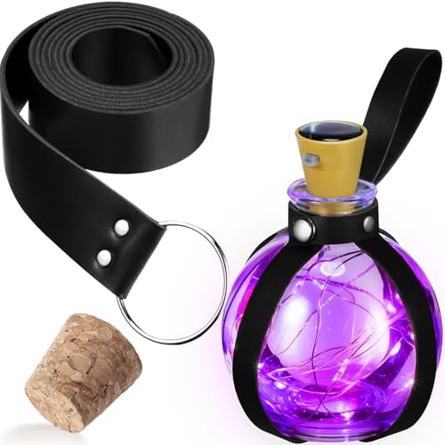 Halloween Witch Potion Bottle Solar Light