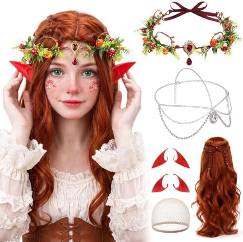 Mushroom Fairy Fairy Costume Set