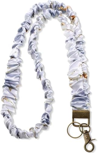 Scrunchie Lanyards for ID Badges Keys