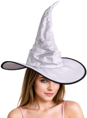 Women Halloween Witch Hat with 2 Pc Spider Elegant Style Pastel
